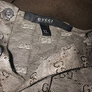 Gucci collar shirt